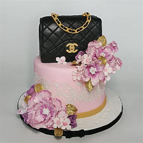 cake chanel bag|Chanel handbag cake.